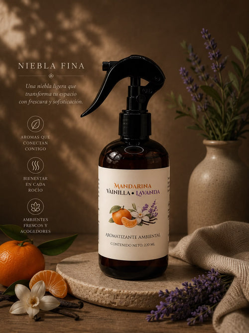 Mandarina - Vainilla - Lavanda